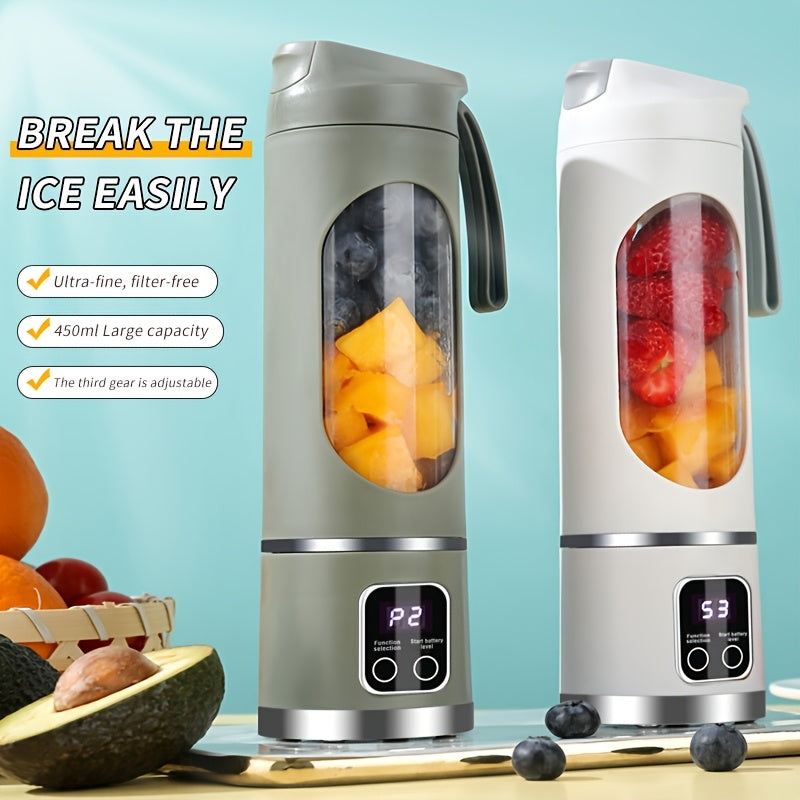 Portable 15.22 oz USB Rechargeable Blender & Juicer