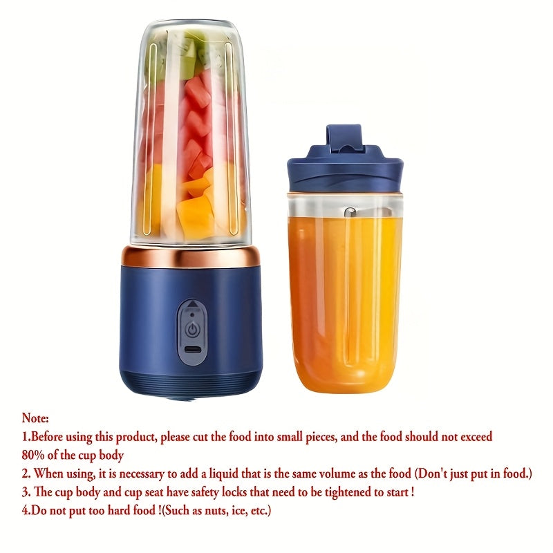 Portable 2-in-1 Blender and Juicer
