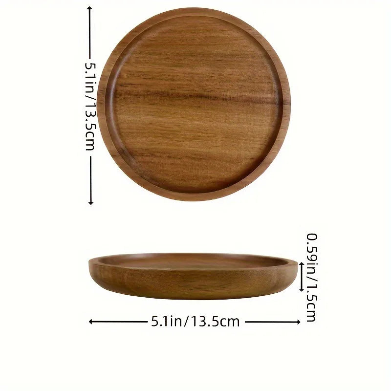 houten snack tray