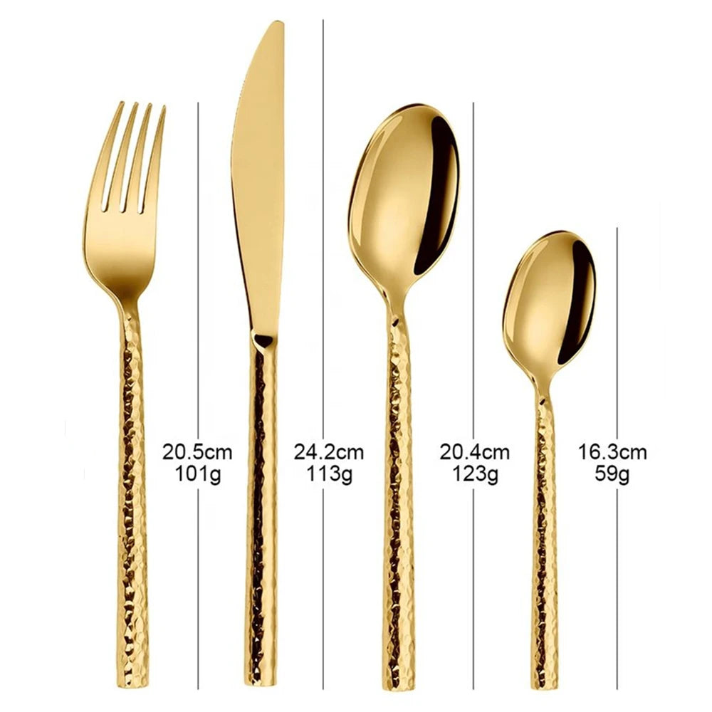 goud of zilver stainless steel bestek