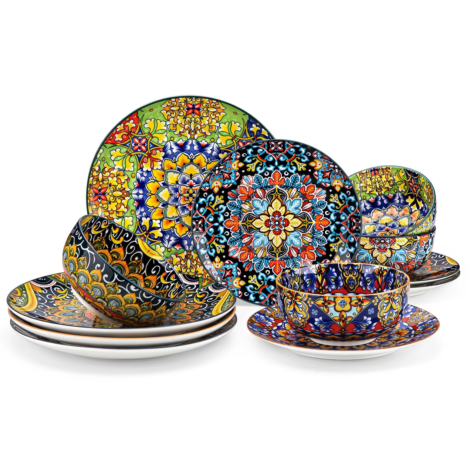 12 stuks servies set.