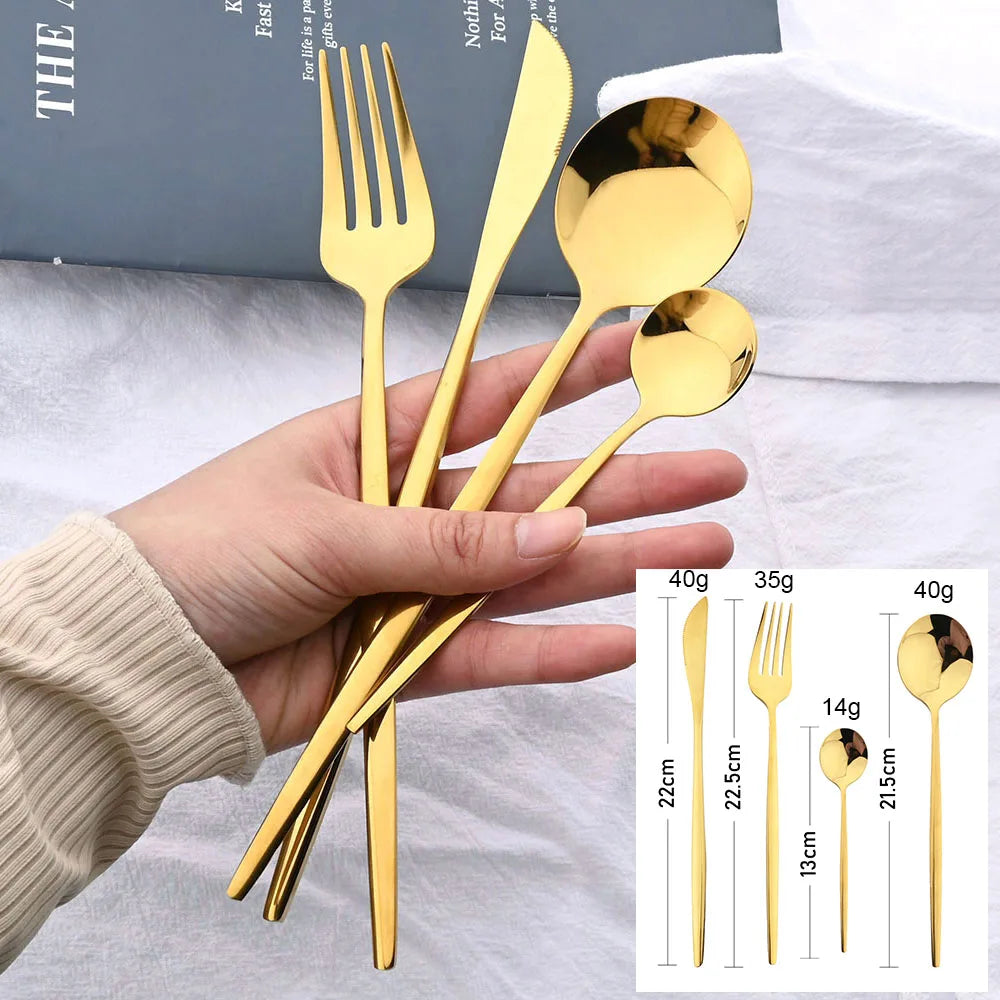 24 stuks luxe bestek set dia