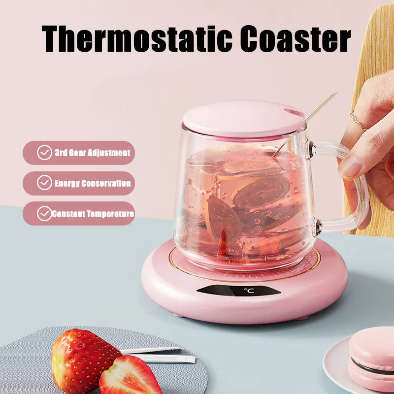 Thermostatic Heating Coaster USB onderzetter