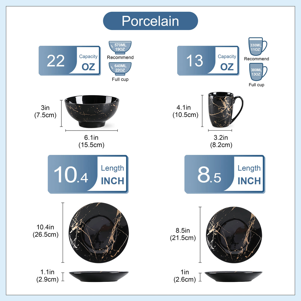 servies 16 stuks