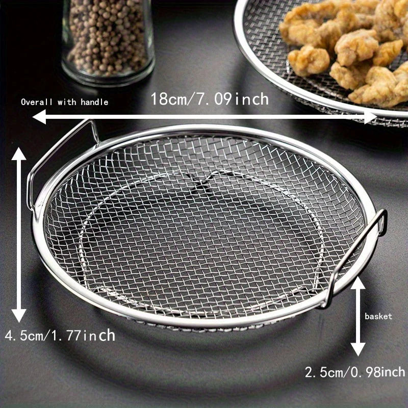 stainless steel frituur vergiet