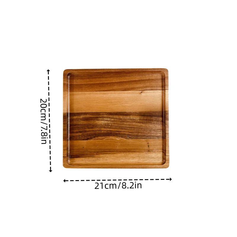 houten snack tray