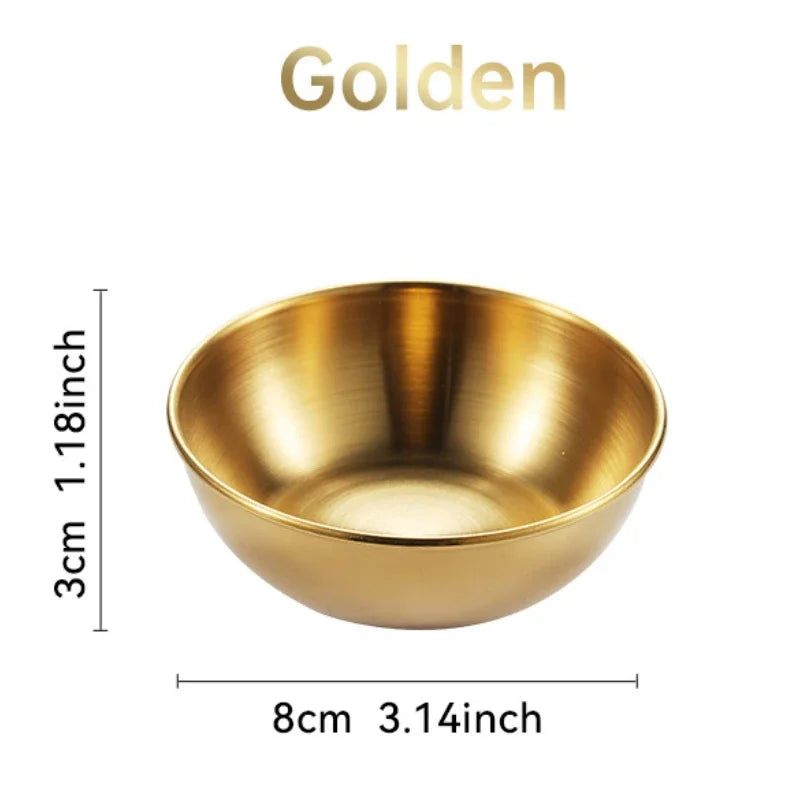 gouden dip schaaltjes
