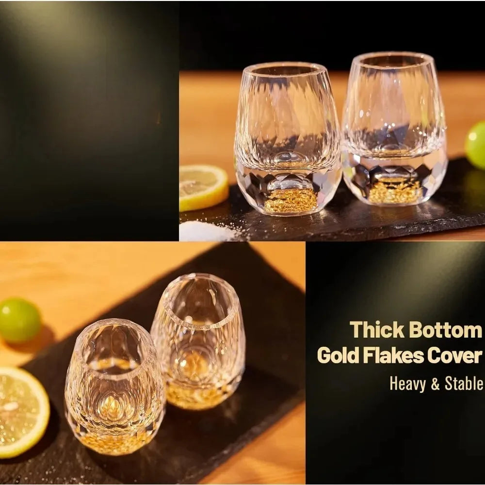 15ML gouden shot glaasje