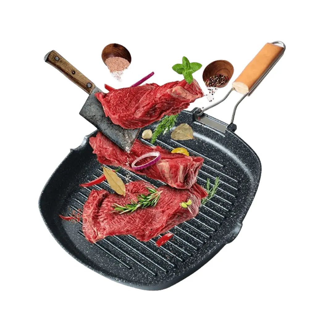vouwbare Grill pan Anti-kras