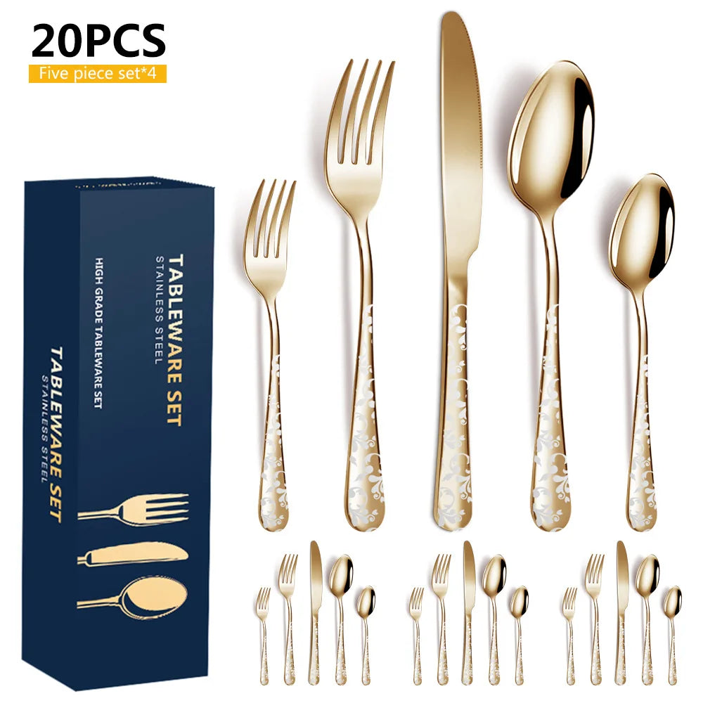 20 stuks bestek set ziflo