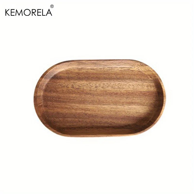 ovale houten tray