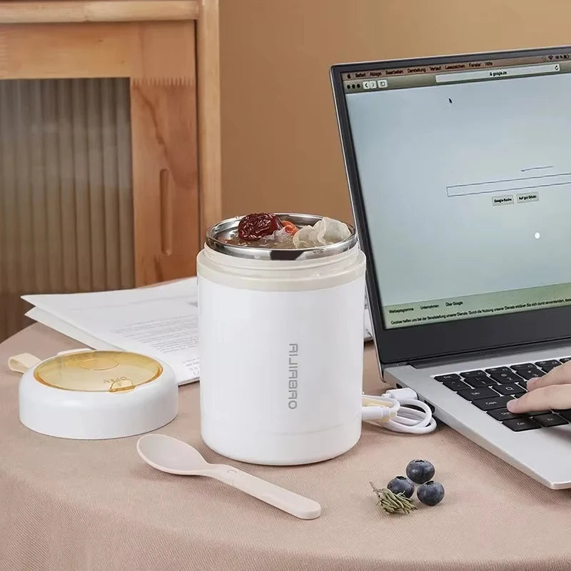 600ML USB Electric Heating Lunch Box
