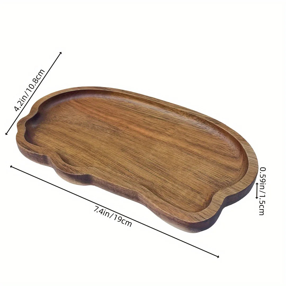 houten snack tray
