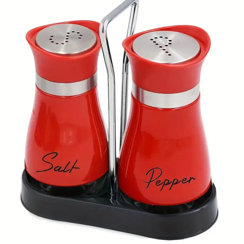 glazen zout en peper setje
