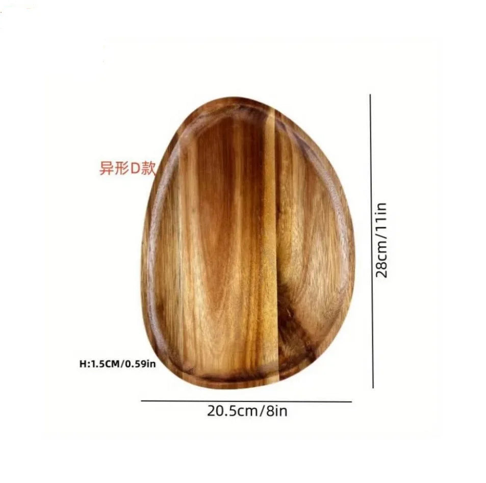 houten snack tray