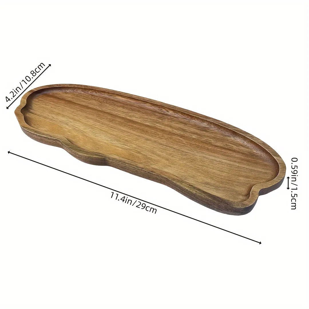 houten snack tray