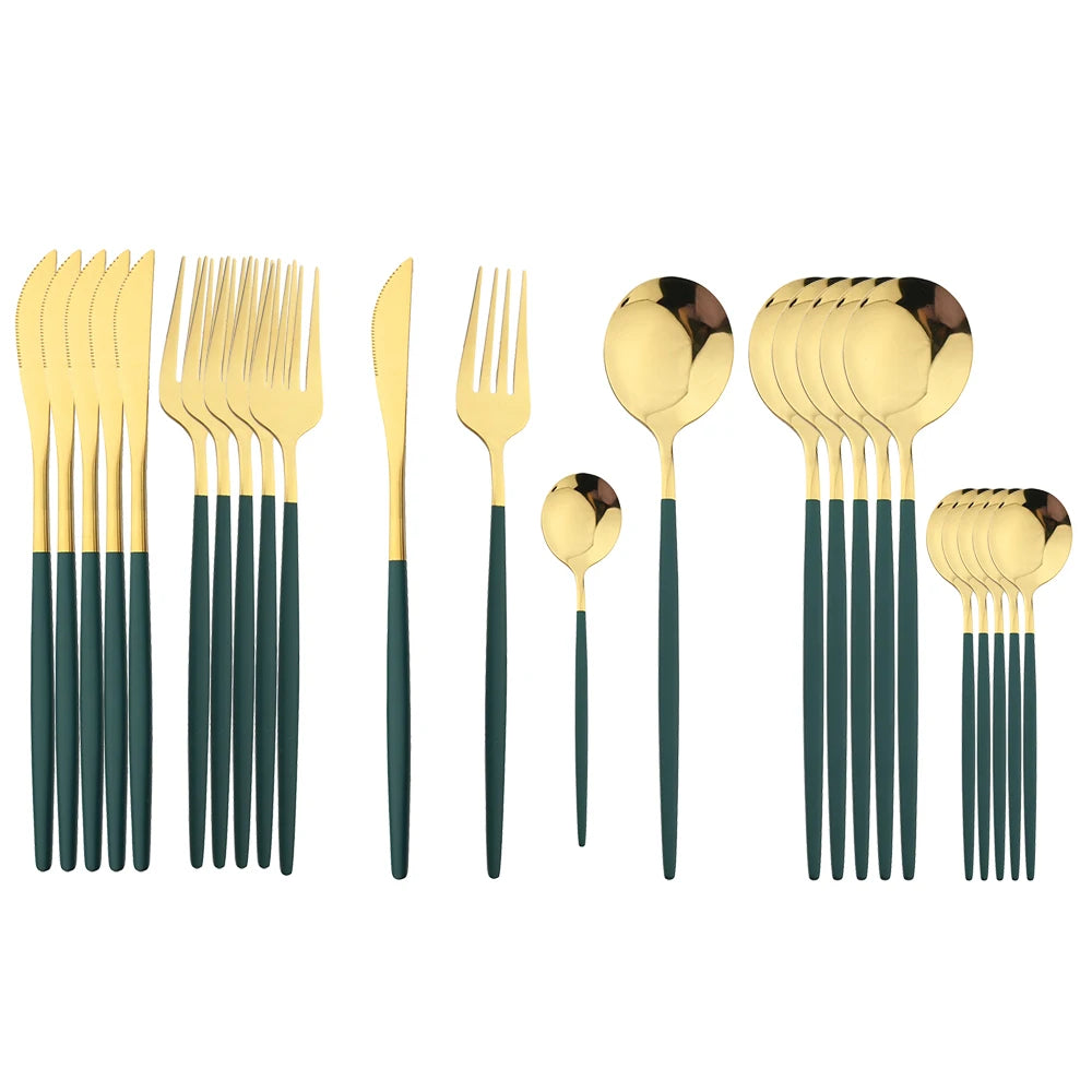 24 stuks luxe bestek set dia