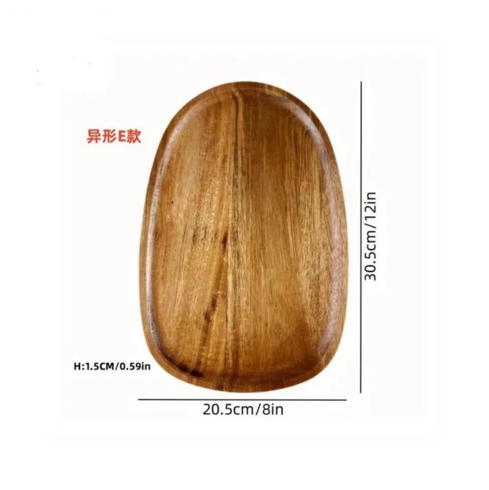 houten snack tray