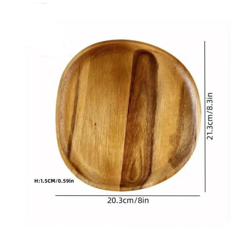 houten snack tray