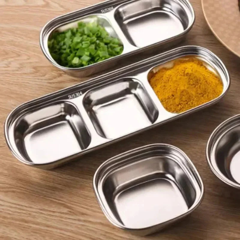 Stainless steel dip tray