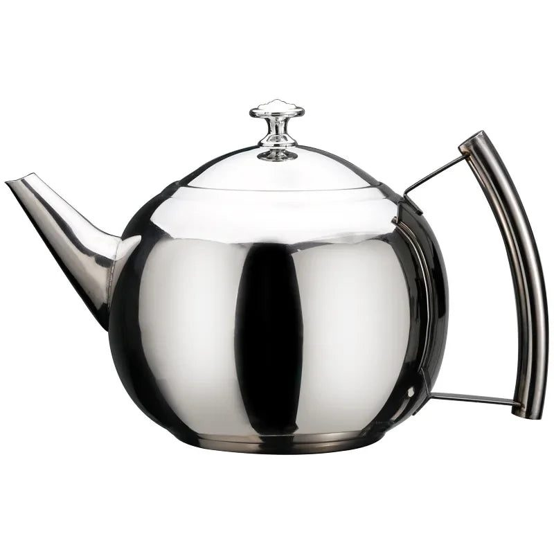 gouden of zilvere theepot