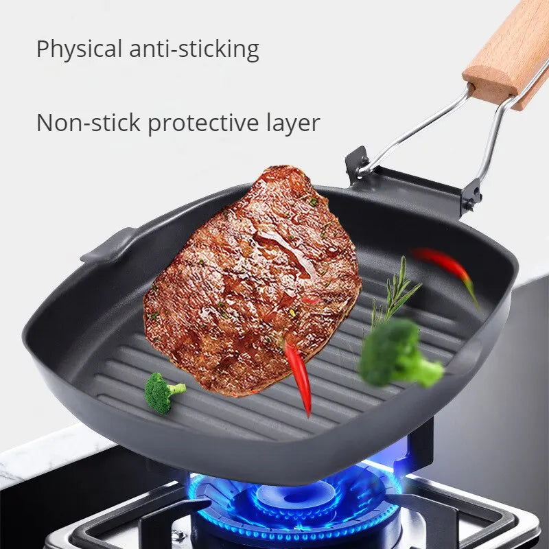 vouwbare Grill pan Anti-kras