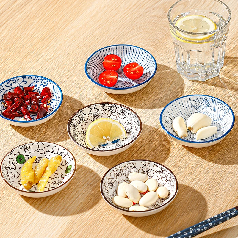 6 stuks japanse saus of serveer schaaltjes