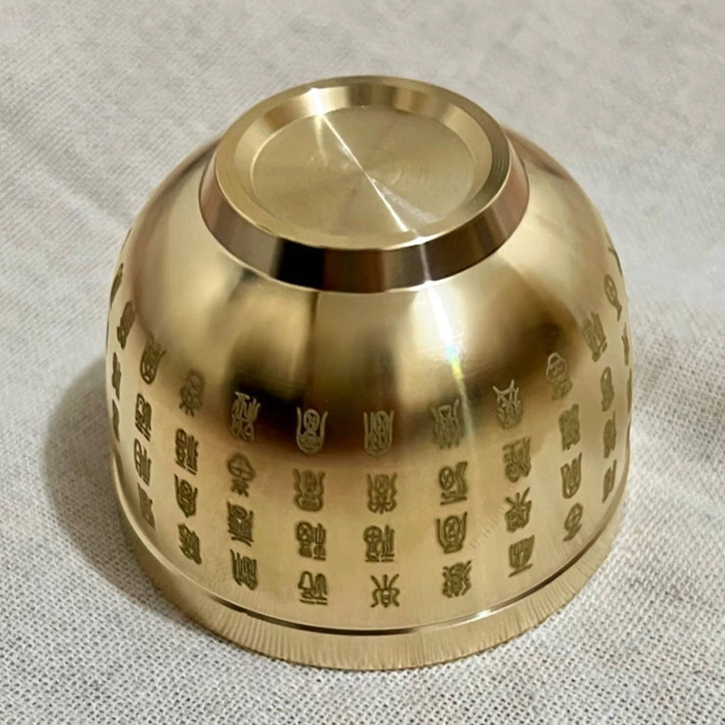 Gold Feng Shui 100 blessing kommetje klein
