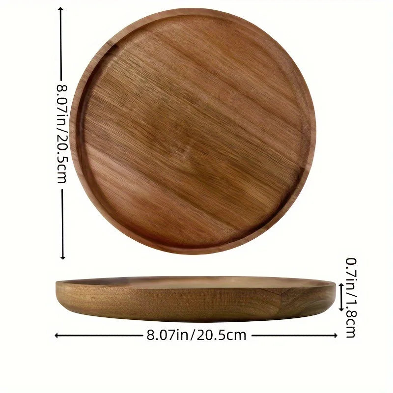 houten snack tray