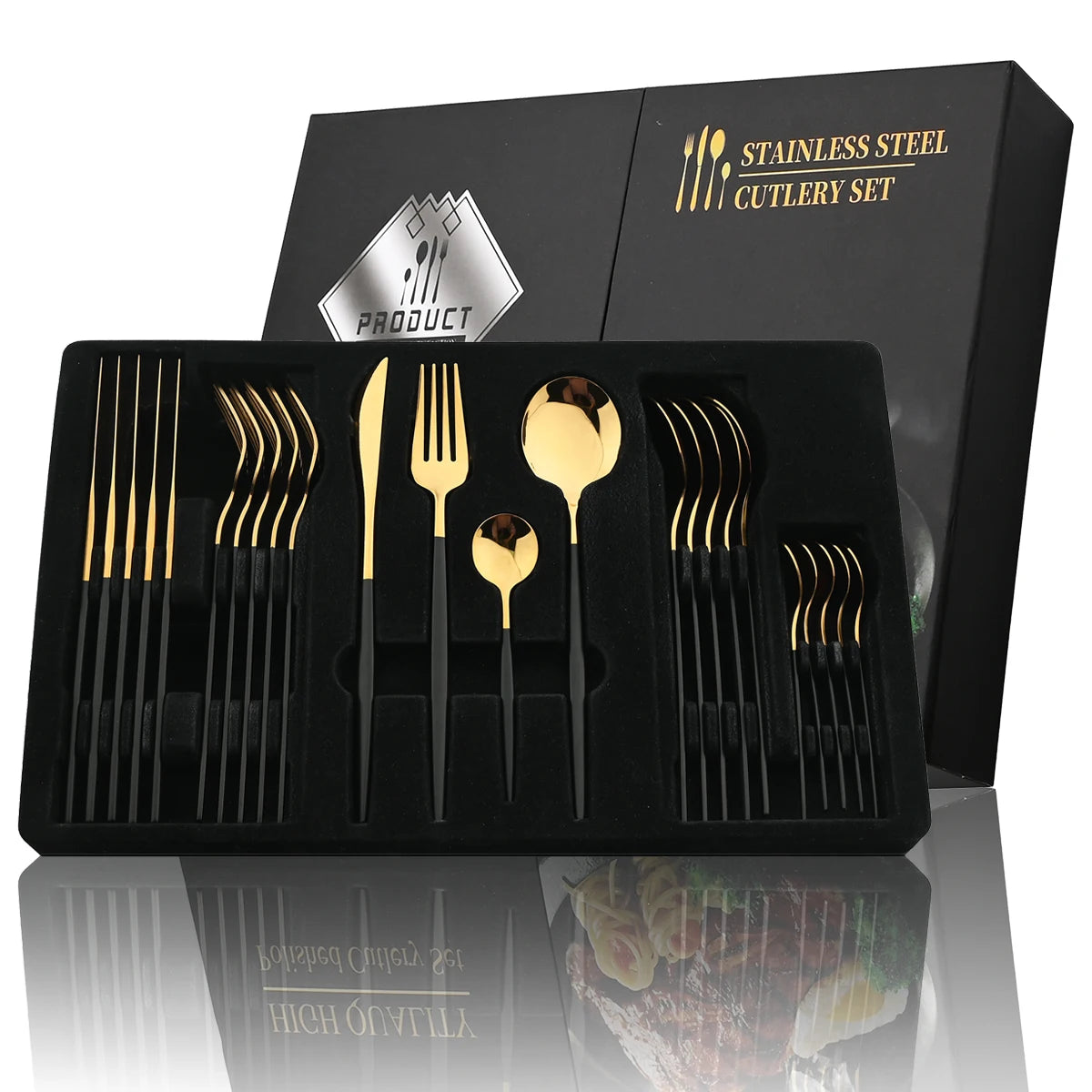 24 stuks luxe bestek set dia