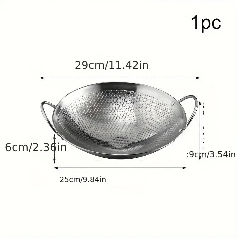 stainless steel honingraad pan