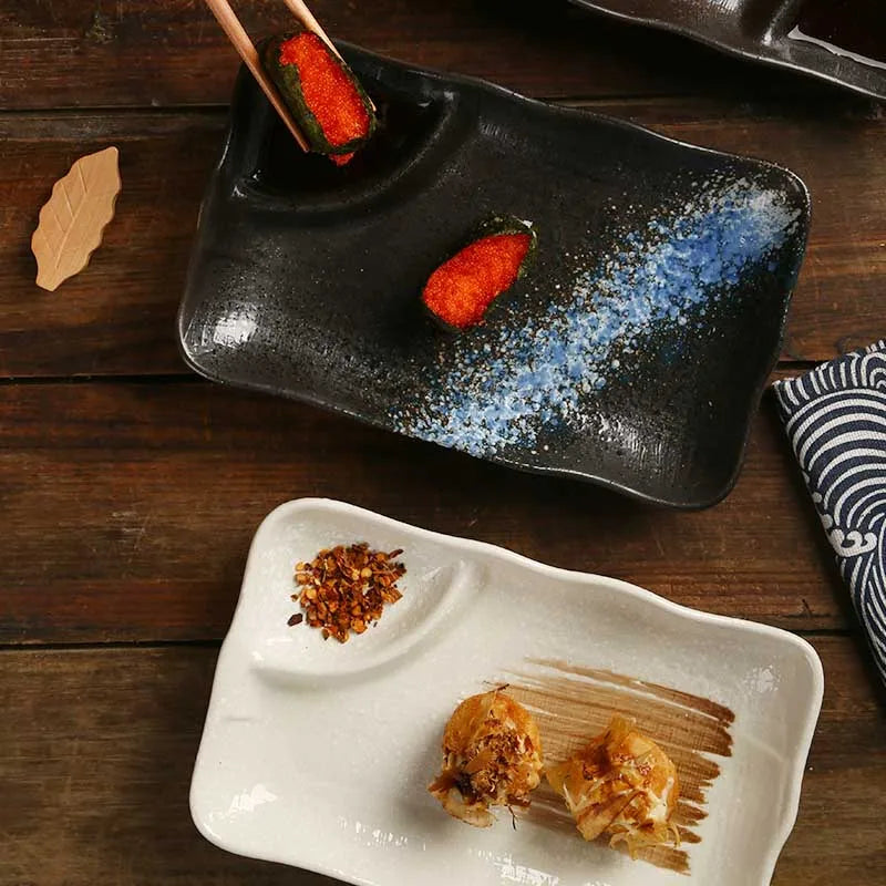Japanse stijl dumpling bord