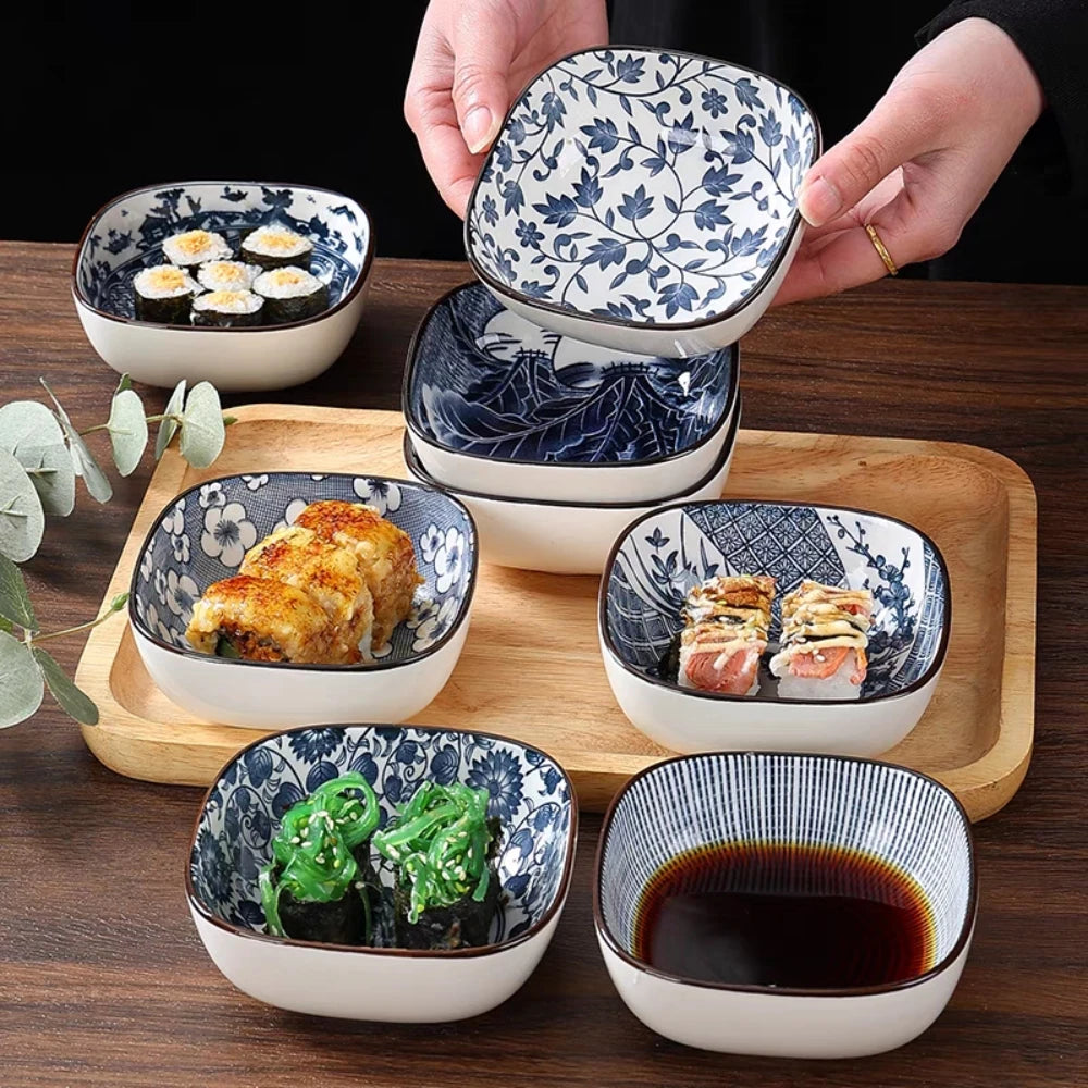 Japanse saus serveerbakjes