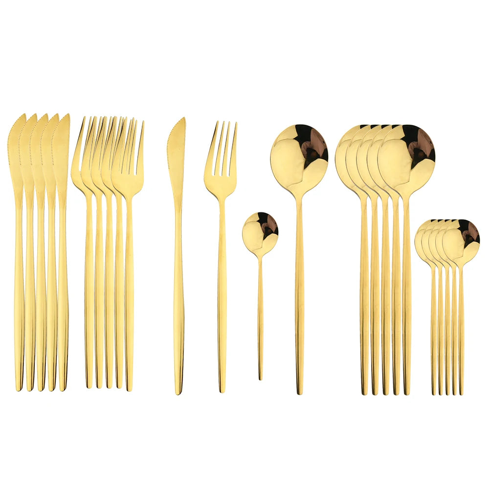 24 stuks luxe bestek set dia