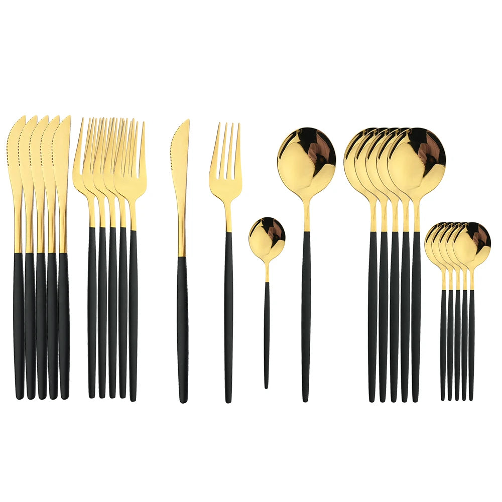 24 stuks luxe bestek set dia