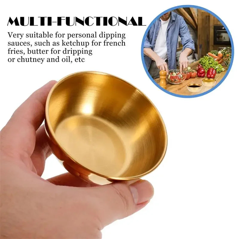 gouden dip schaaltjes