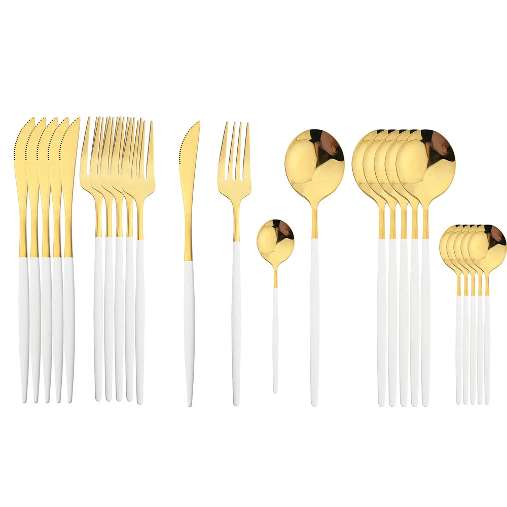 24 stuks luxe bestek set dia