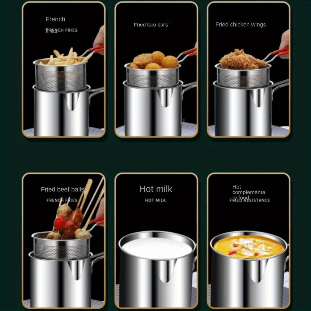 kleine tempura frituurpan