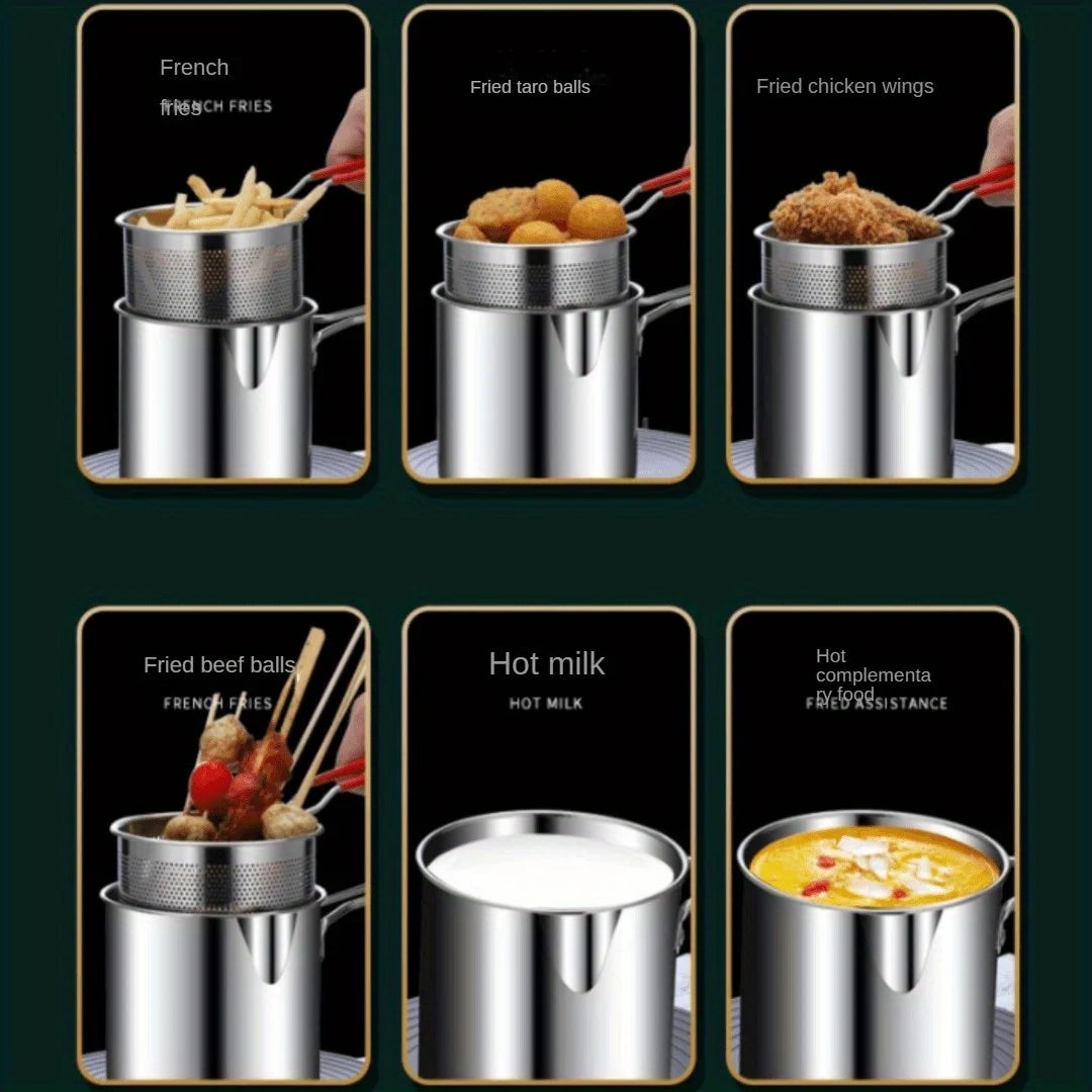 kleine tempura frituurpan
