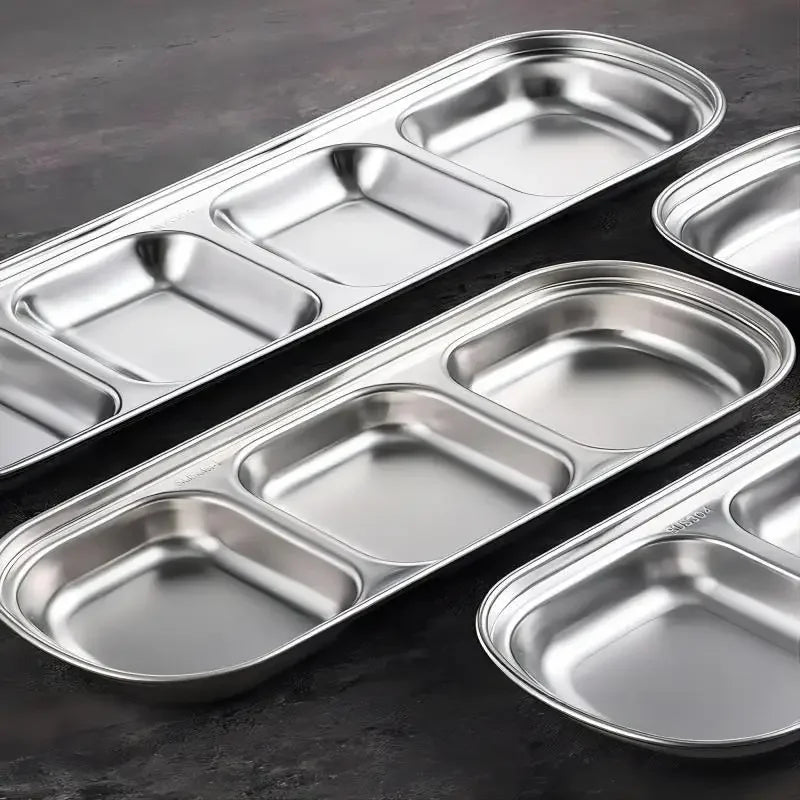 Stainless steel dip tray