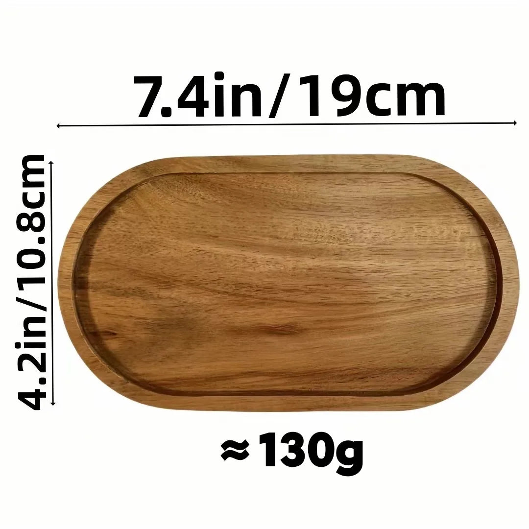 houten snack tray