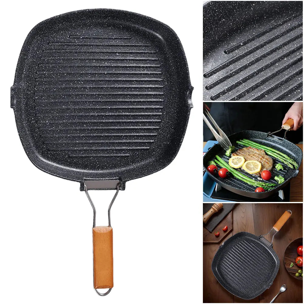 vouwbare Grill pan Anti-kras