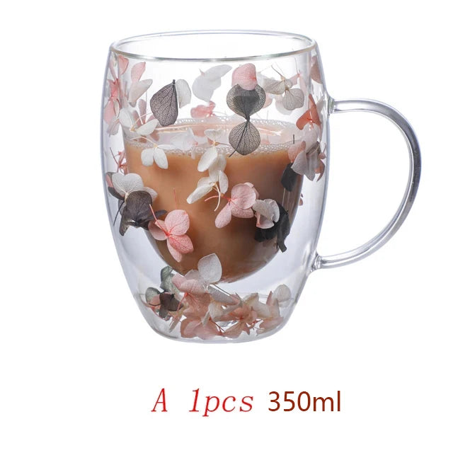 250/350ml double wall koffie of theekopje
