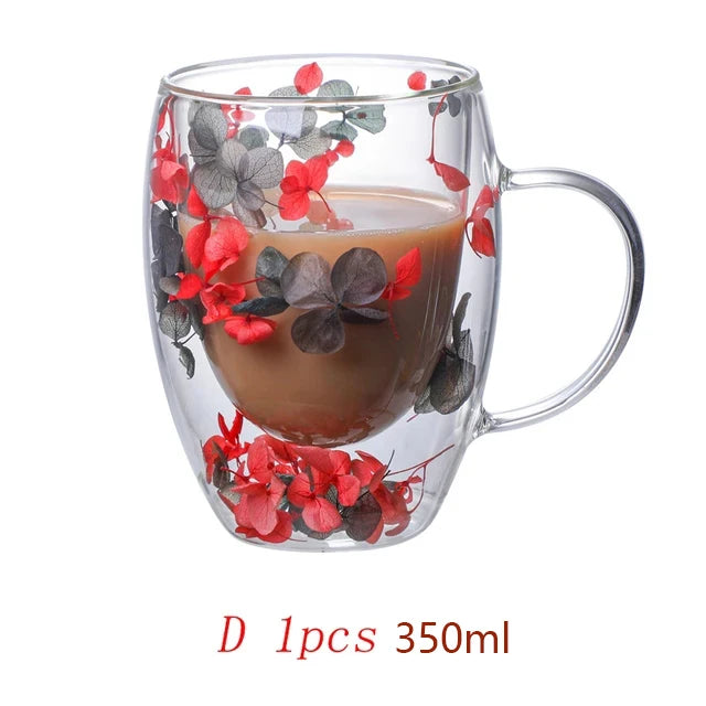250/350ml double wall koffie of theekopje
