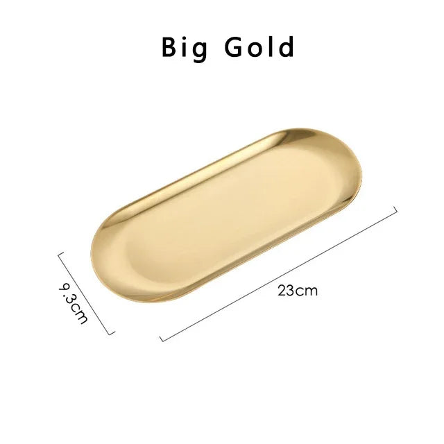 Stainless Steel Gouden tray