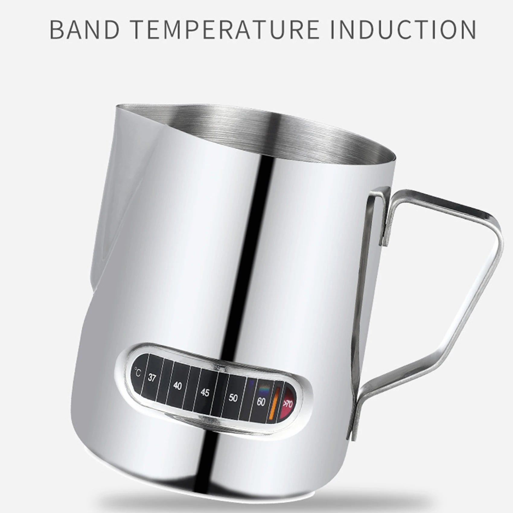 melk kannetje met thermometer