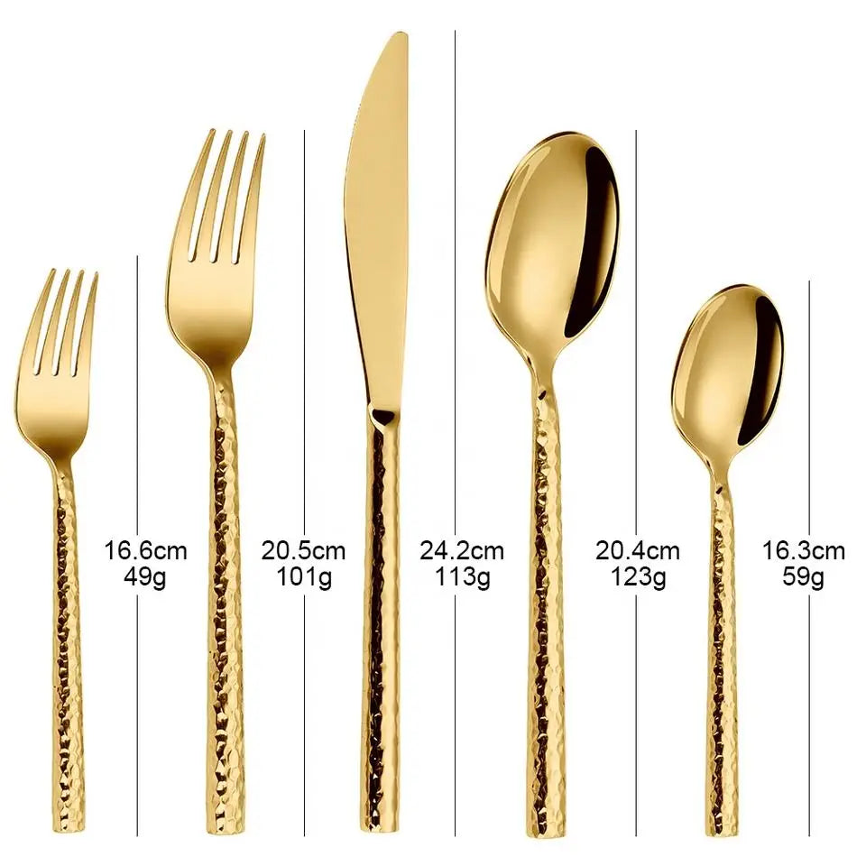 goud of zilver stainless steel bestek