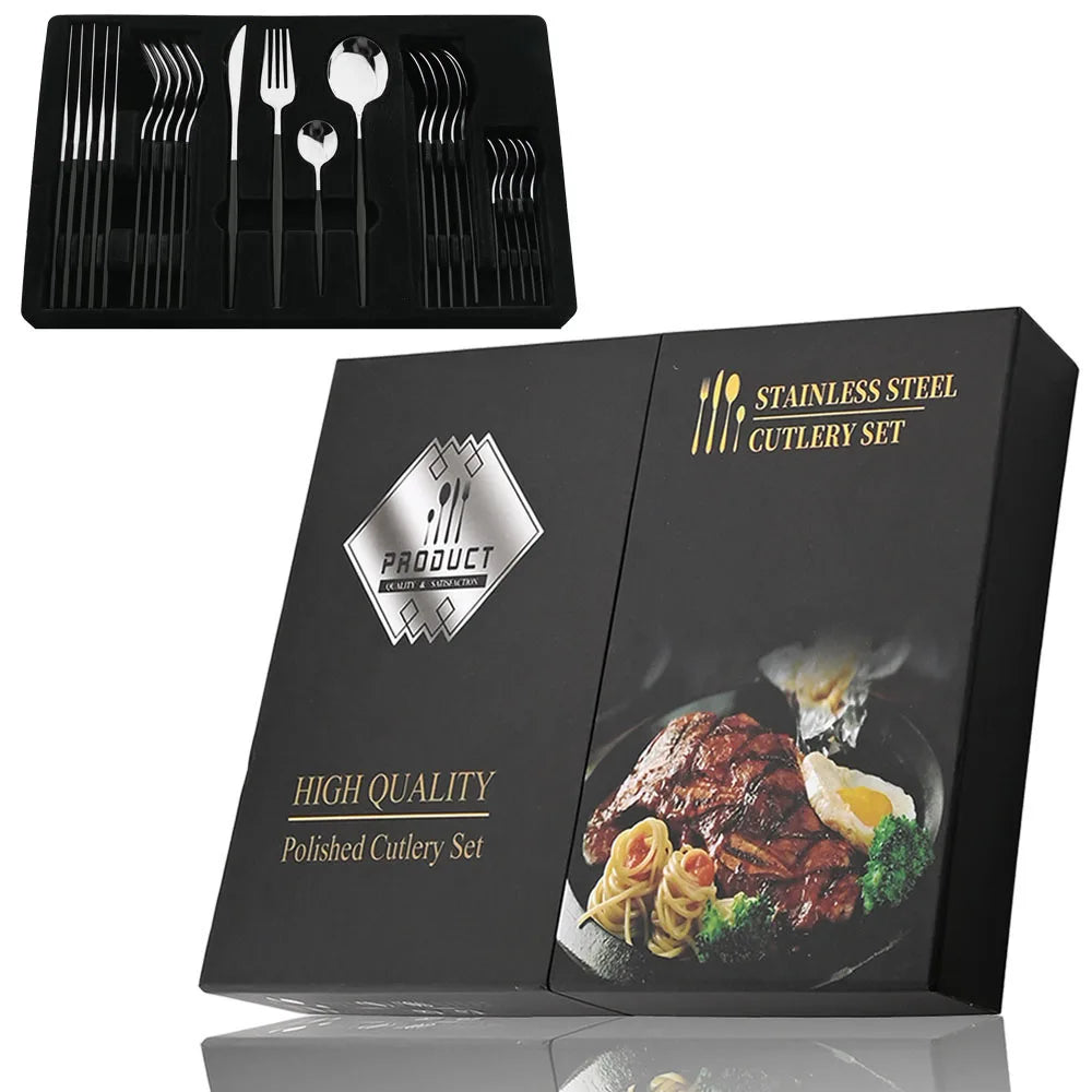 24 stuks luxe bestek set dia
