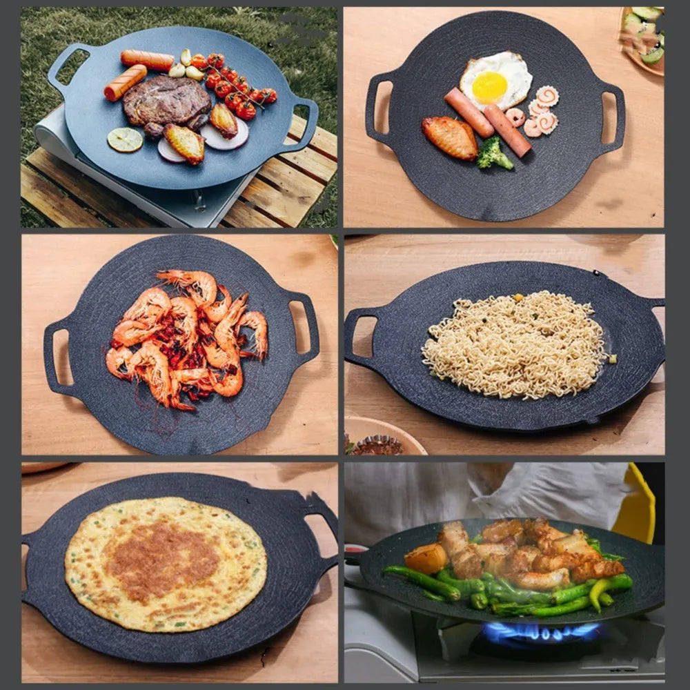 koreaanse bbq grill pan