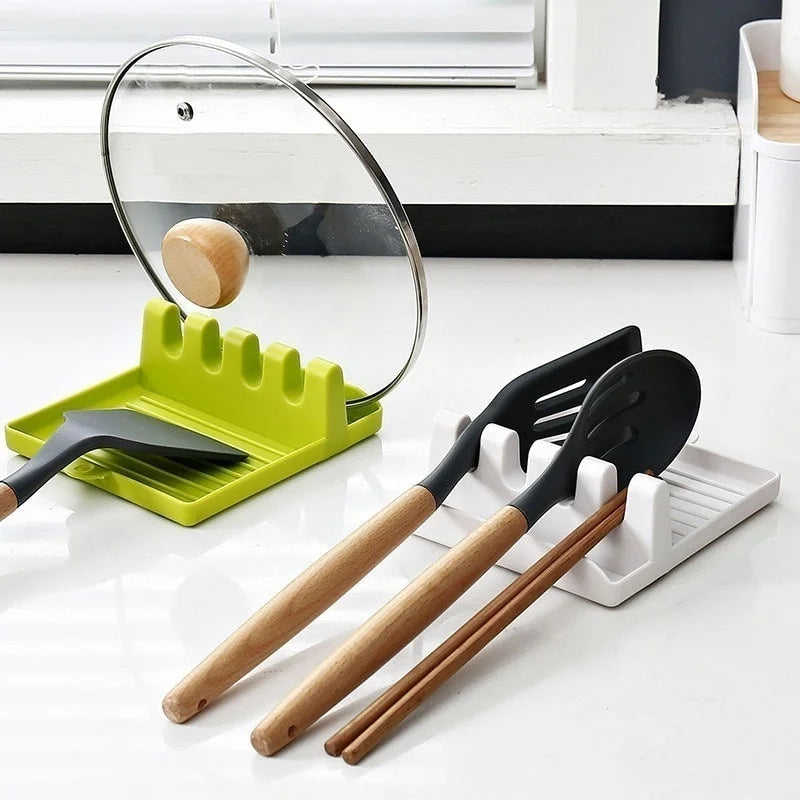 deksel en lepel houder